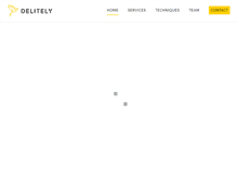 Tablet Screenshot of delitely.com